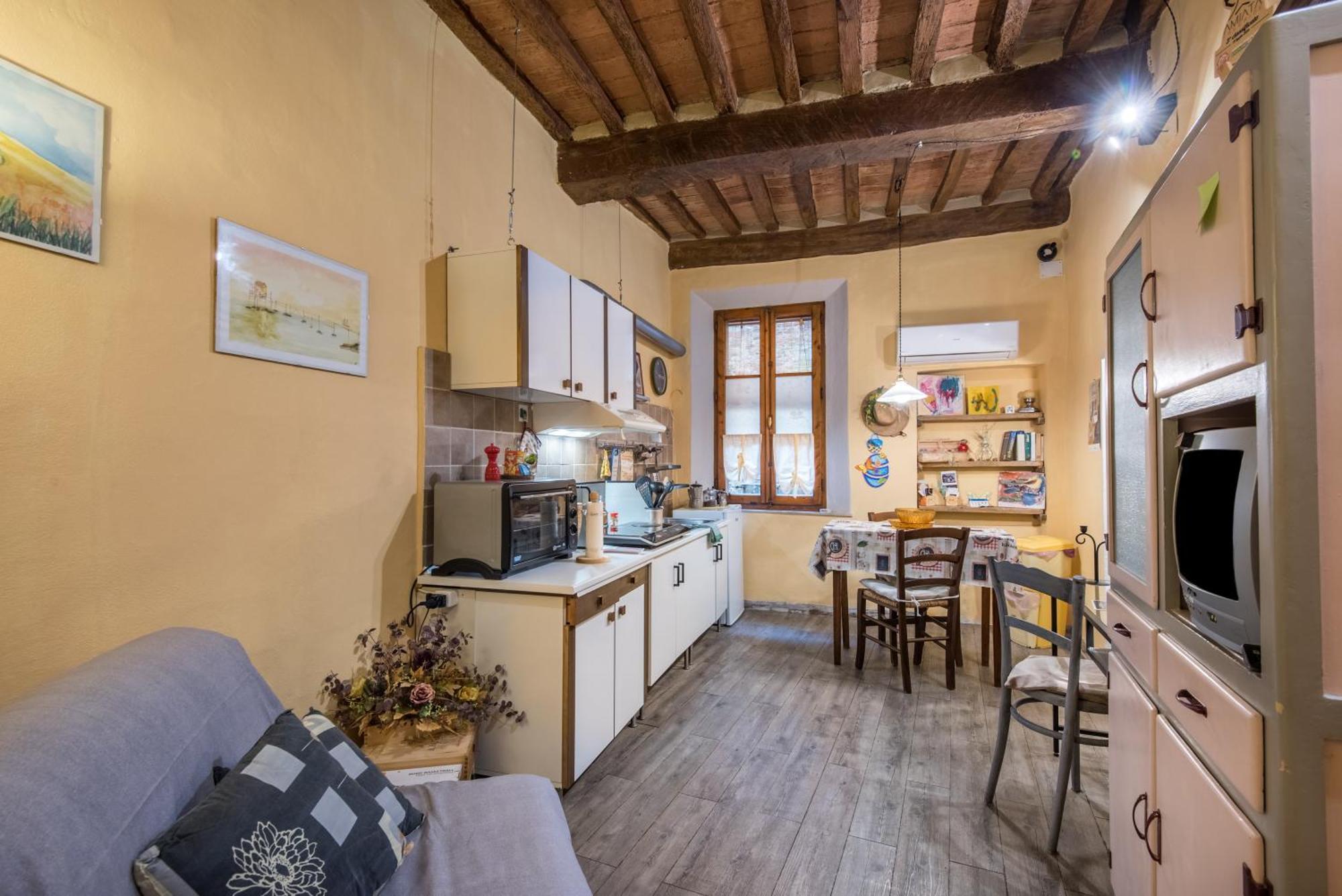 La Casa Gialla Di Buonconvento Exterior foto